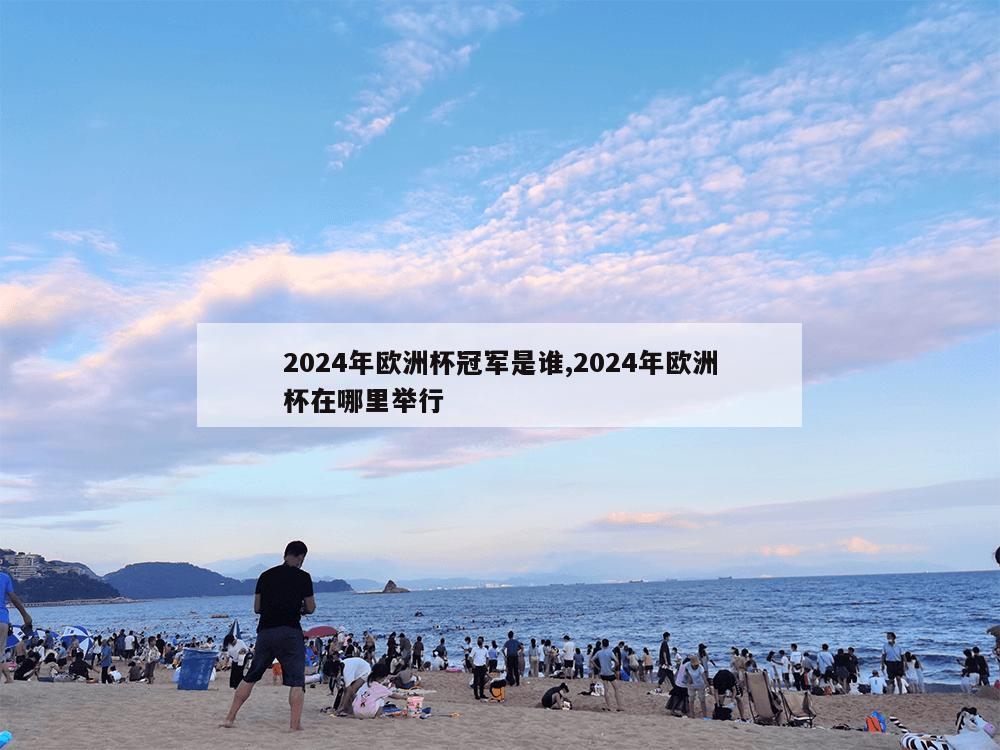 2024年欧洲杯冠军是谁,2024年欧洲杯在哪里举行