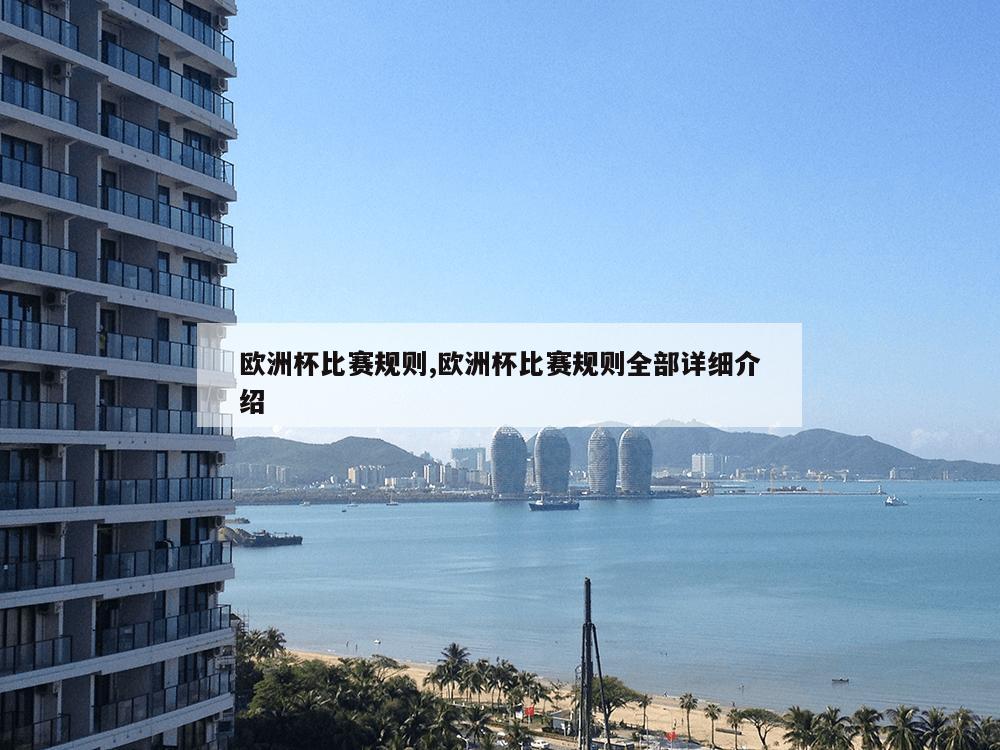 欧洲杯比赛规则,欧洲杯比赛规则全部详细介绍